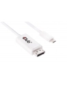 Club 3D USB C - DisplayPort (M/Ż) Biały 1.2m (CAC-1517) - nr 33