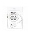 Club 3D DisplayPort - D-Sub 0.25m Biały (CAC-2003) - nr 1
