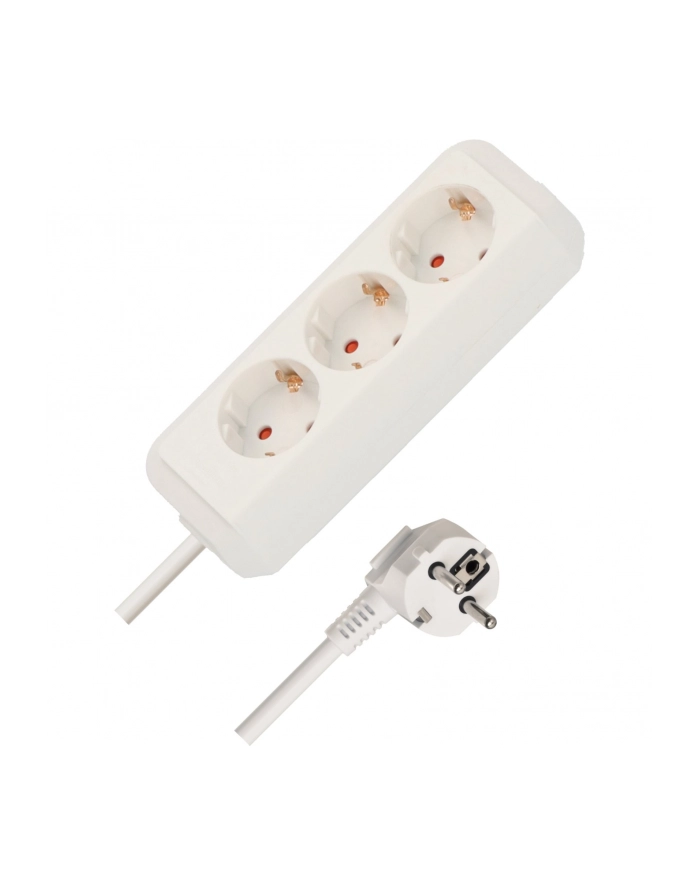 Brennenstuhl ECO-Line 3wtyki 5m Biała (1158610050) główny
