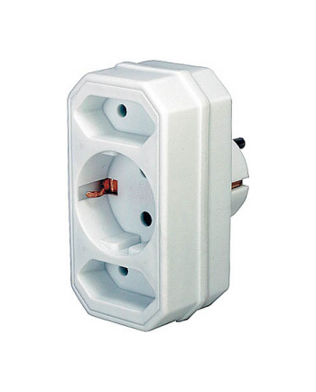 Brennenstuhl Adapter with 2 + 1 sockets (1508050)