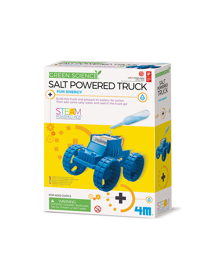 4M Zestaw Naukowy Pojazd Zasilany Wodą Morską główny