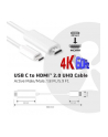 Club 3D USB HDMI 1.8m Biały (CAC-1514) - nr 45