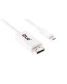 Club 3D USB C - DisplayPort (M/Ż) Biały 1.2m (CAC-1517) - nr 44