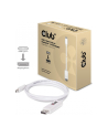 Club 3D USB C - DisplayPort (M/Ż) Biały 1.2m (CAC-1517) - nr 49