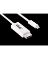 Club 3D USB C - DisplayPort (M/Ż) Biały 1.2m (CAC-1517) - nr 52