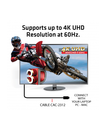 Club 3D HDMI - HDMI 5m Czarny (CAC-2312)
