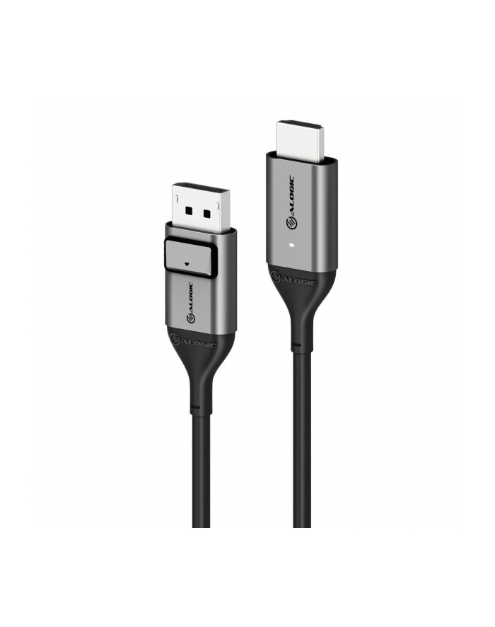 Kabel Alogic Ultra DisplayPort 1.4 - HDMI 2m (ULDPHD02SGR) główny