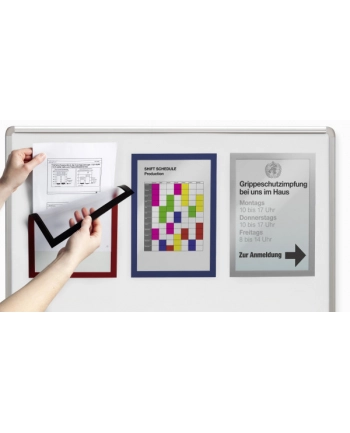 Durable Ramka Magnetyczna Duraframe Magnetic A4 5Szt. Pomarańczowa /Durable 486909 nr 1