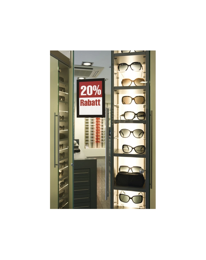 Durable Samoprzylepna Ramka Magnetyczna Duraframe A5 2szt. Czarna główny