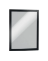 Durable Ramka Magnetyczna Samoprzylepna Duraframe A4 Z Uchylną Przednią Stroną Op.2Szt Czarna 4872 01 - nr 32