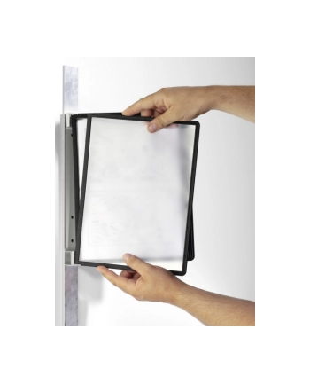 Durable 5 Czarnych Paneli Na Ścianę, Moduł Magnetyczny 5914 nr 1