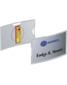 Durable Identyfikator Akrylowy z Magnesem 40x75mm Przezroczysty - nr 28
