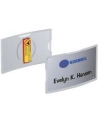 Durable Identyfikator Akrylowy z Magnesem 40x75mm Przezroczysty - nr 31