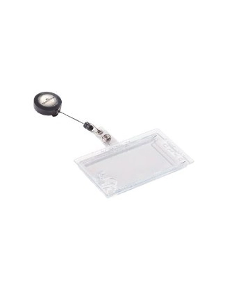 Durable Identyfikator Dwie Karty Magnetyczne 54X85Mm 10Szt Kolor - Przezroczysty nr 2