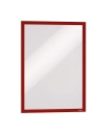 Durable Samoprzylepna Ramka Magnetyczna Duraframe A3 2szt. Czerwona - nr 15