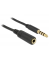 Delock Kabel Przedłużacz 3.5Mm Jack Czarny 2M (84667) - nr 2