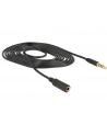 Delock Kabel Przedłużacz 3.5Mm Jack Czarny 2M (84667) - nr 3