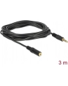Delock Kabel Przedłużacz 3.5Mm Jack 3M (84668) - nr 19