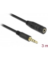Delock Kabel Przedłużacz 3.5Mm Jack 3M (84668) - nr 23