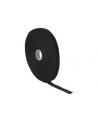 Organizer Delock Kabelbinder Delock Klettverschluss 10.000x13mm 1x Rol schw. (18712) - nr 3