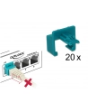 Delock Zestaw startowy Secure Clip RJ45 20 częściowy  (86406) - nr 5
