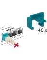 Delock Zestaw startowy Secure Clip RJ45 40 częściowy (86446) - nr 11