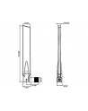 Delock Antena dookólna RP-SMA WLAN 802.11 ac/a/h/b/g/n (88898) - nr 1