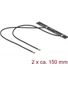Delock Antena WL-Antenne 2x I-PEX Mini intern 2x 0.15m 802.11 (89454) - nr 11