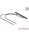 Delock Antena WL-Antenne 2x I-PEX Mini intern 2x 0.15m 802.11 (89454) - nr 12