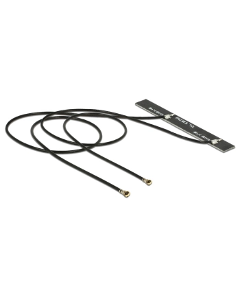 Delock Bliźniacza Antena WLAN 2x MHF 5 dBi (89571) nr 2