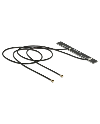 Delock Bliźniacza Antena WLAN 2x MHF 5 dBi (89571) nr 1