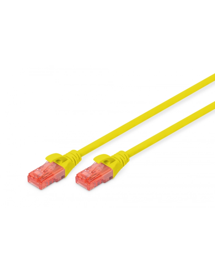 Digitus Patchcord U-UTP cat.6 LSZH 0,5m Żółty (DK1617005Y) główny