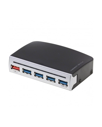 Delock 4-Port USB3.0 Czarny (61898)