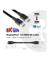 Kabel Club 3D DisplayPort - DisplayPort 5 Czarny (CAC-1061) - nr 28