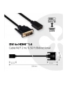 Kabel Club 3D DVI HDMI 2 Czarny (CAC-1211) - nr 17