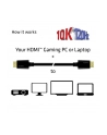 Kabel Club 3D HDMI-Kabel A -> A 2.1 Ultra High Speed 10K HDR 2m - nr 93
