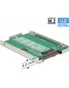 Delock Konwerter 2.5 U.2 SFF-8639  M.2 NVMe z wpustem M (62710) - nr 35