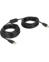 Delock Kabel USB A-B M-M 11m czarny (82915) - nr 21