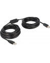 Delock Kabel USB A-B M-M 11m czarny (82915) - nr 25