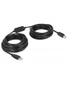 Delock Kabel USB A-B M-M 11m czarny (82915) - nr 8