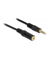 Delock Przedłużacz MiniJack 3.5mm 2m (83766) - nr 1