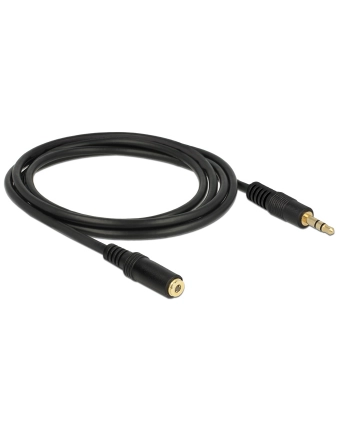 Delock Przedłużacz MiniJack 3.5mm 2m (83766)