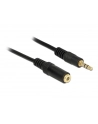 Delock Przedłużacz MiniJack 3.5mm 2m (83766) - nr 6