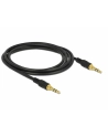 DELOCK KABEL  MINIJACK 3.5 MM - MINIJACK 3.5 MM, 2, CZARNY  (85549) - nr 12