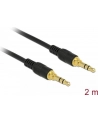 DELOCK KABEL  MINIJACK 3.5 MM - MINIJACK 3.5 MM, 2, CZARNY  (85549) - nr 21