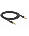 DELOCK KABEL  MINIJACK 3.5 MM - MINIJACK 3.5 MM, 2, CZARNY  (85549) - nr 2