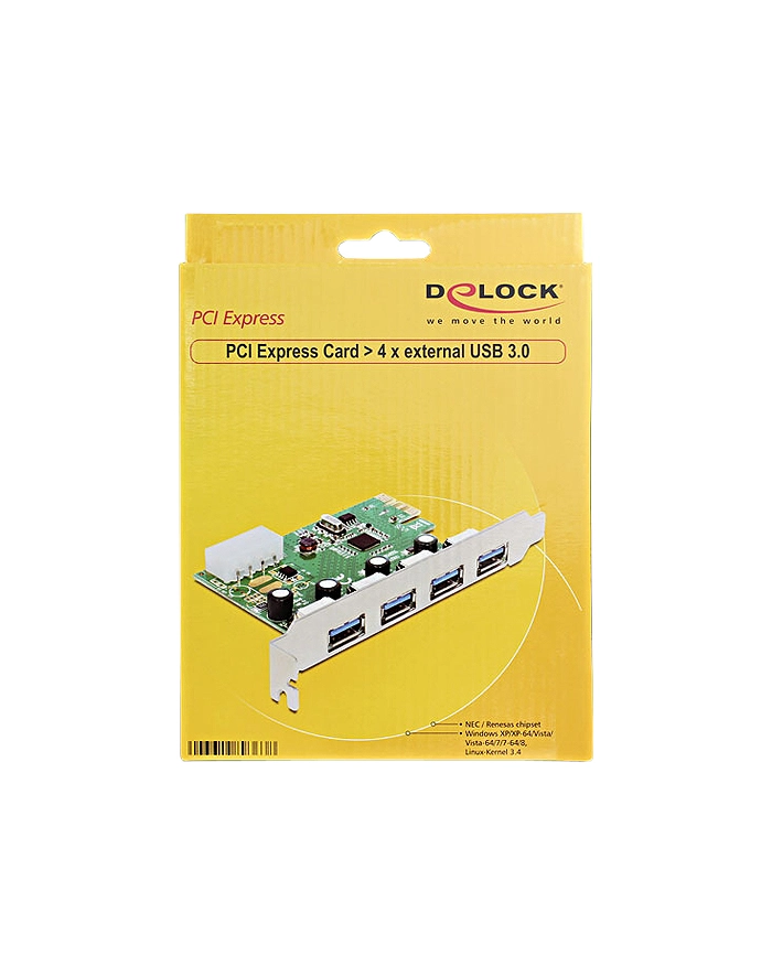 Delock 4x USB 3.0 (89363) główny