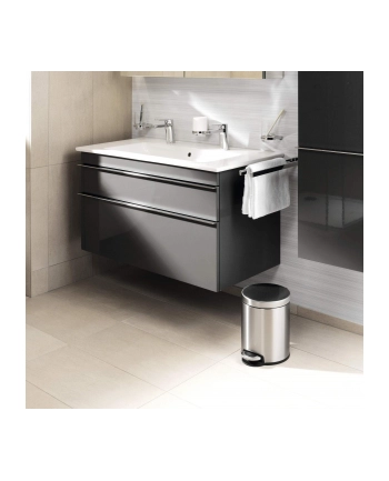 Durable Kosz Na Śmieci Z Pedałem Stal Nierdzewna 5L (340023) nr 1