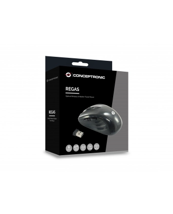 Conceptronic Optical Wireless 5-Button Travel Mouse (CLLM5BTRVWL) nr 1