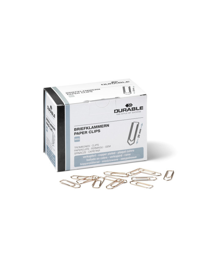 Durable Spinacze 26 Mm, Miedziowane, Op (1000 Szt) główny
